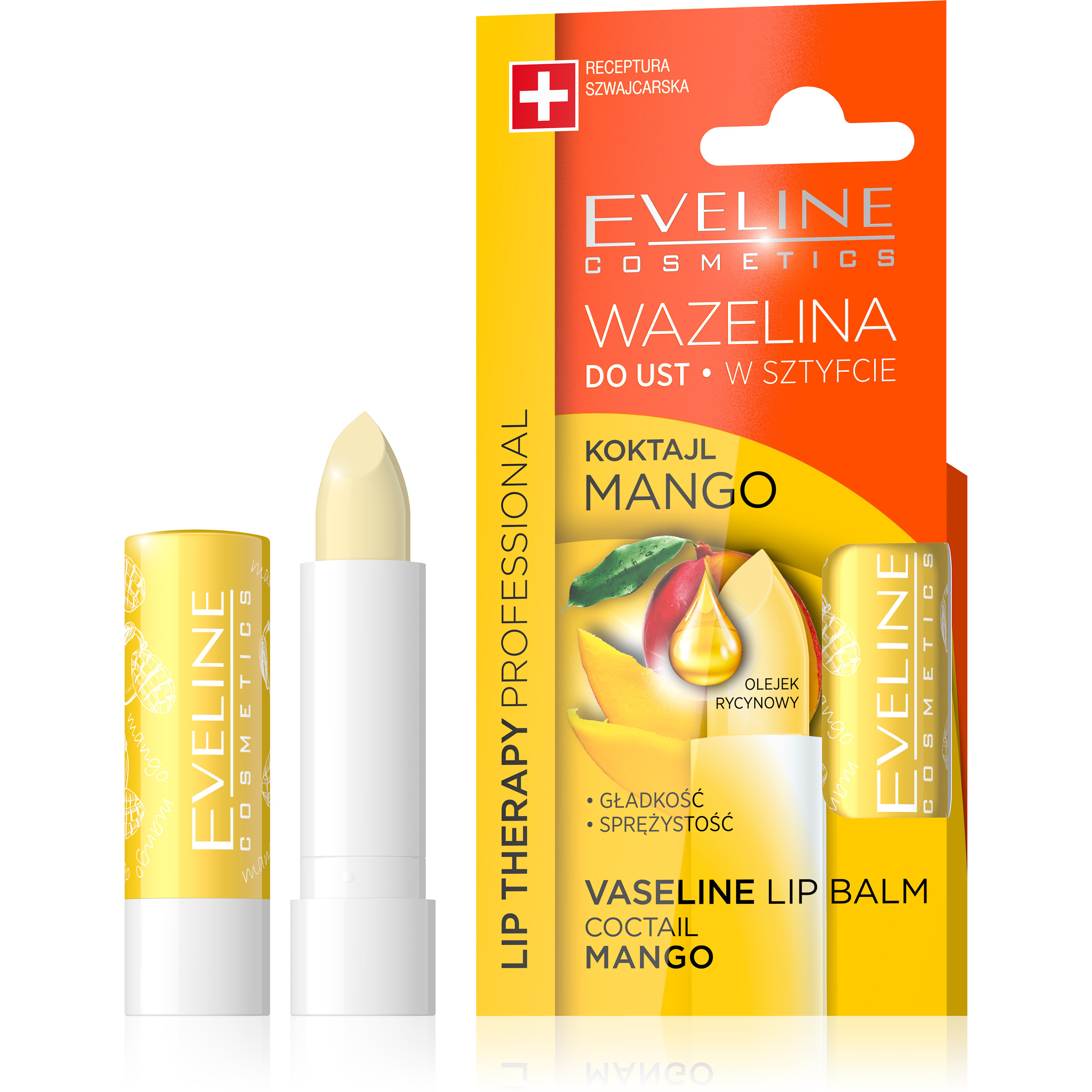 LIP THERAPY PROFESSIONAL Vaseline Lip Balm Mango 4.8g 1