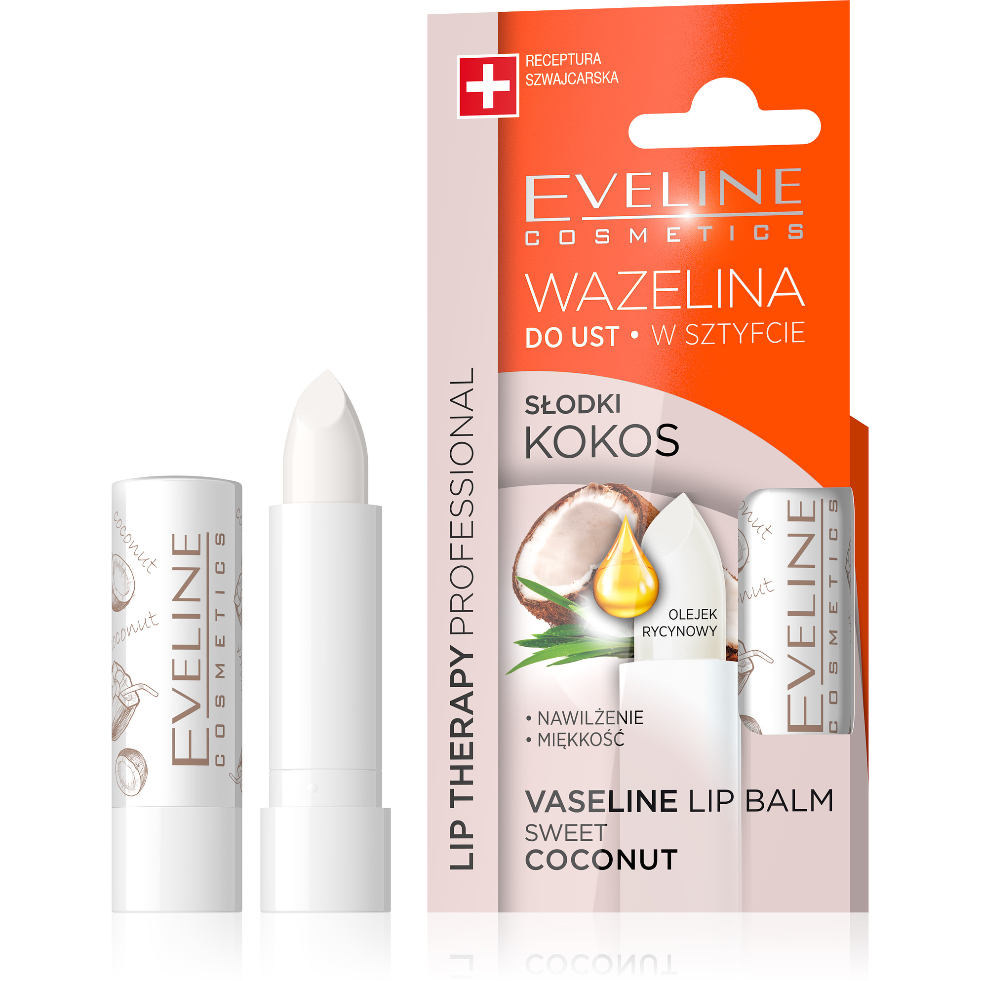 LIP THERAPY PROFESSIONAL Vaseline Lip Balm Banana Mousse 4.8g 1