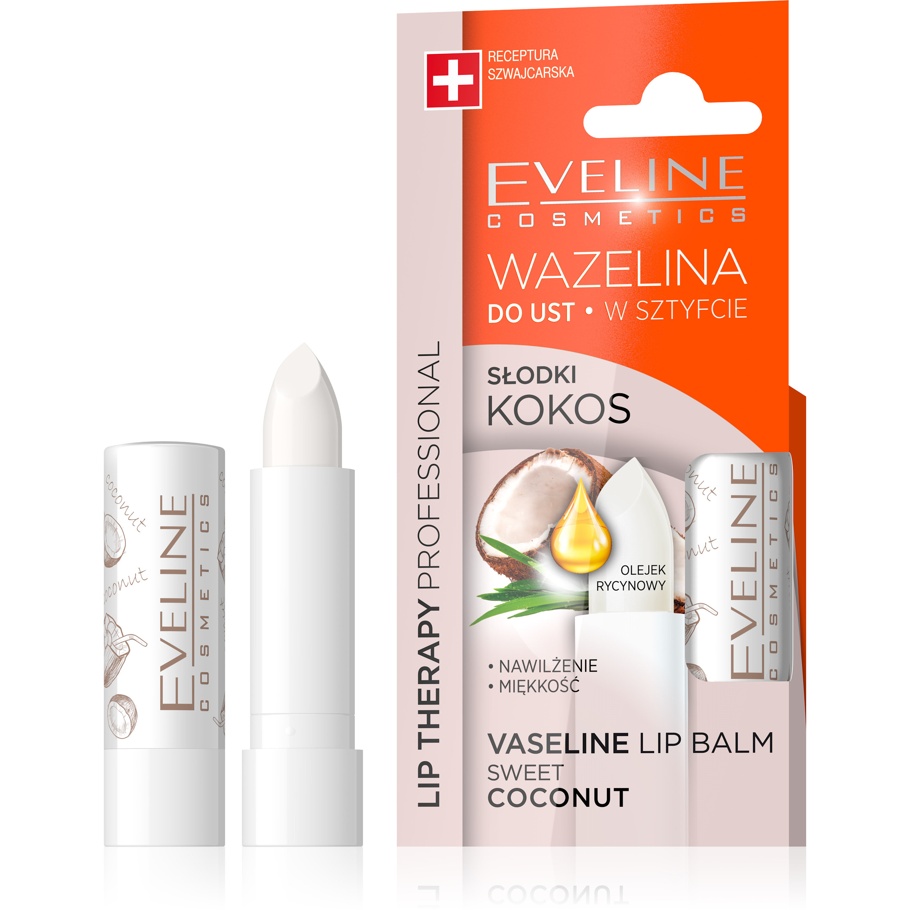 LIP THERAPY PROFESSIONAL Vaseline Lip Balm Banana Mousse 4.8g 1