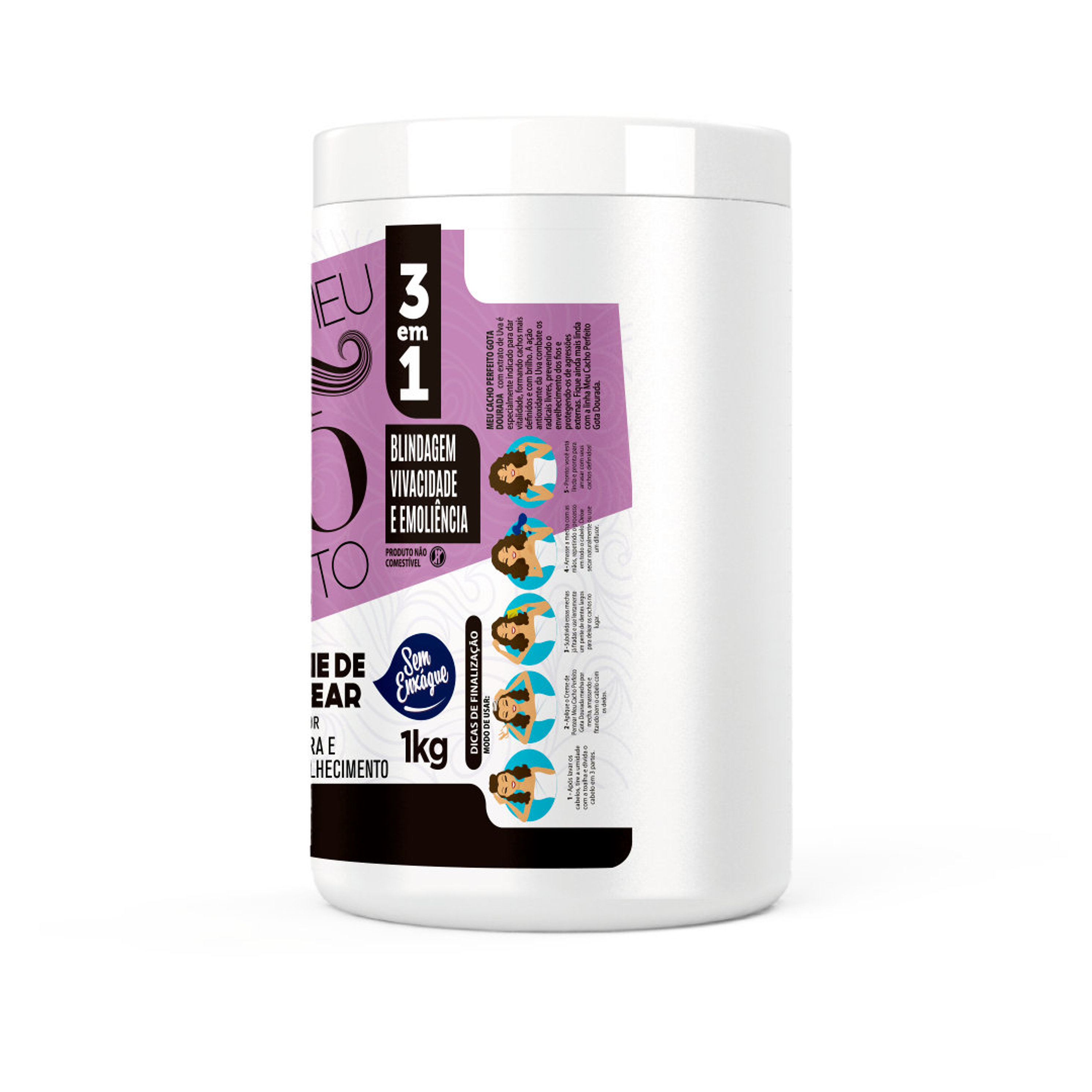 Meu Cacho Perfeito Uva 1kg 2