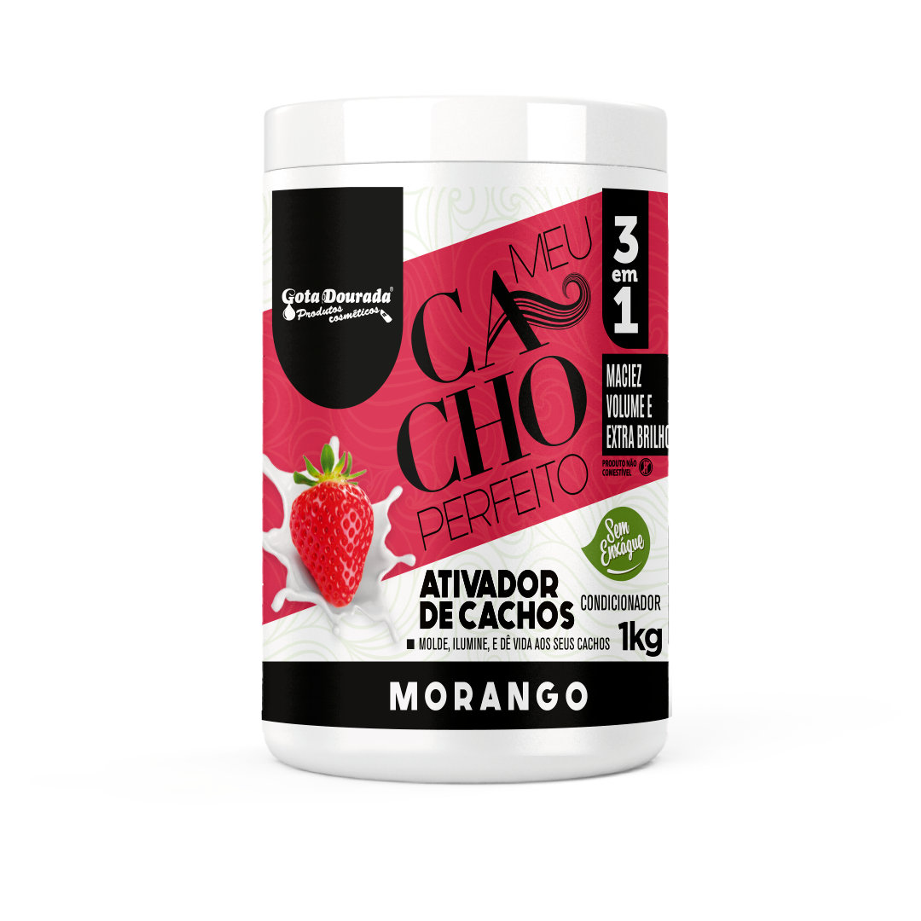 Meu Cacho Perfeito Morango 1kg 1
