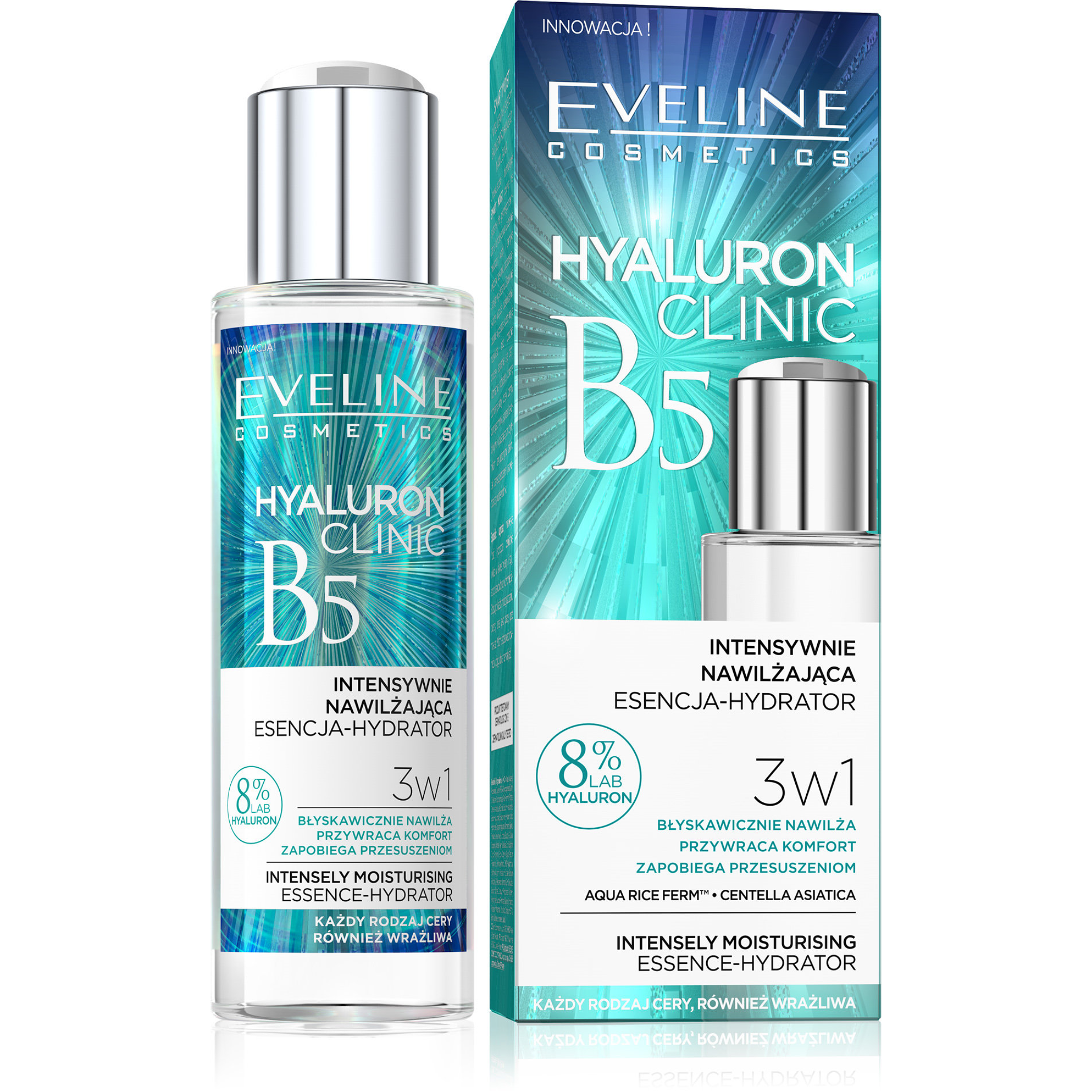 HYALURON CLINIC B5 Intensely Moisturising Essence-Hydrator 3in1 110ml 1