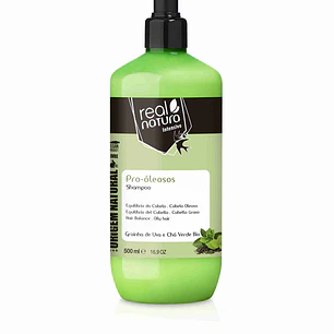 REAL NATURA SHAMPOO PRO-OLEOSOS 500ML