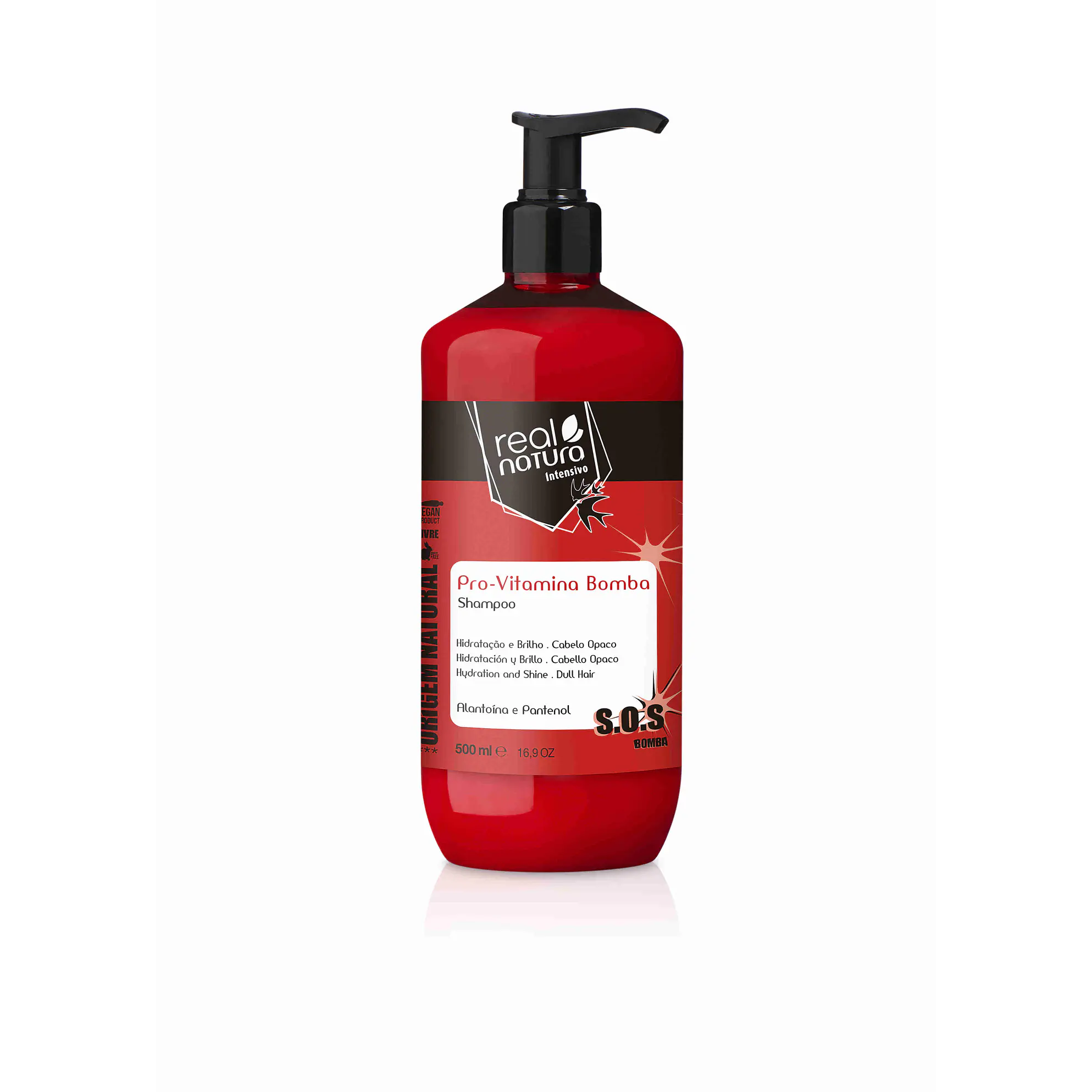 REAL NATURA SHAMPOO PRO-VITAMINA BOMBA 500 ML  1