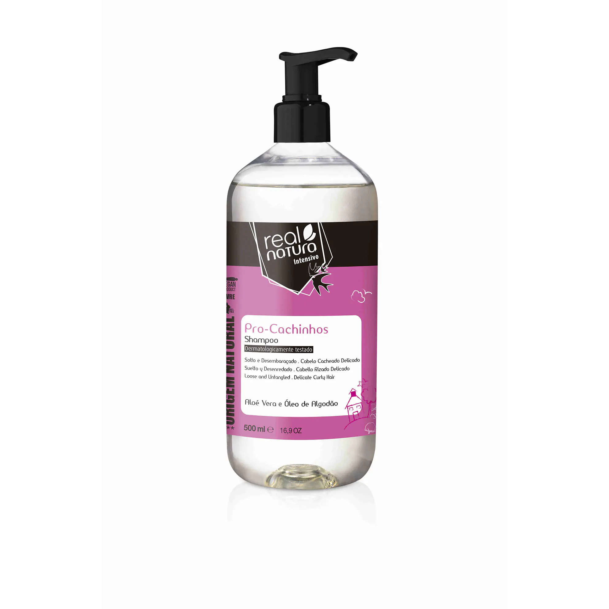 REAL NATURA SHAMPOO PRO-CACHINHOS 500ML  1