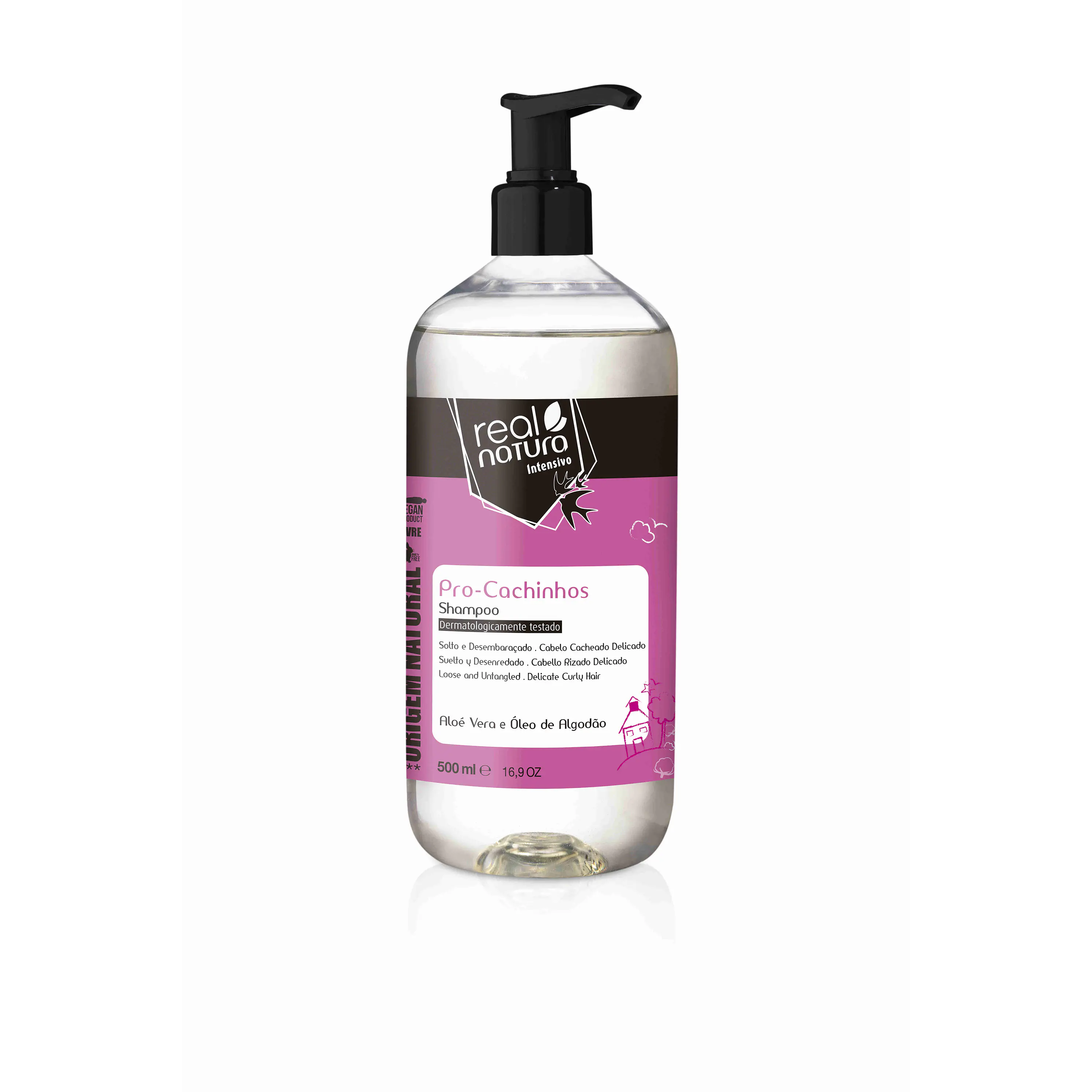 REAL NATURA SHAMPOO PRO-CACHINHOS 500ML  1