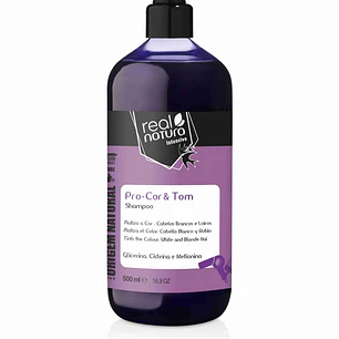 REAL NATURA SHAMPOO PRO-COR & TOM 500ML 
