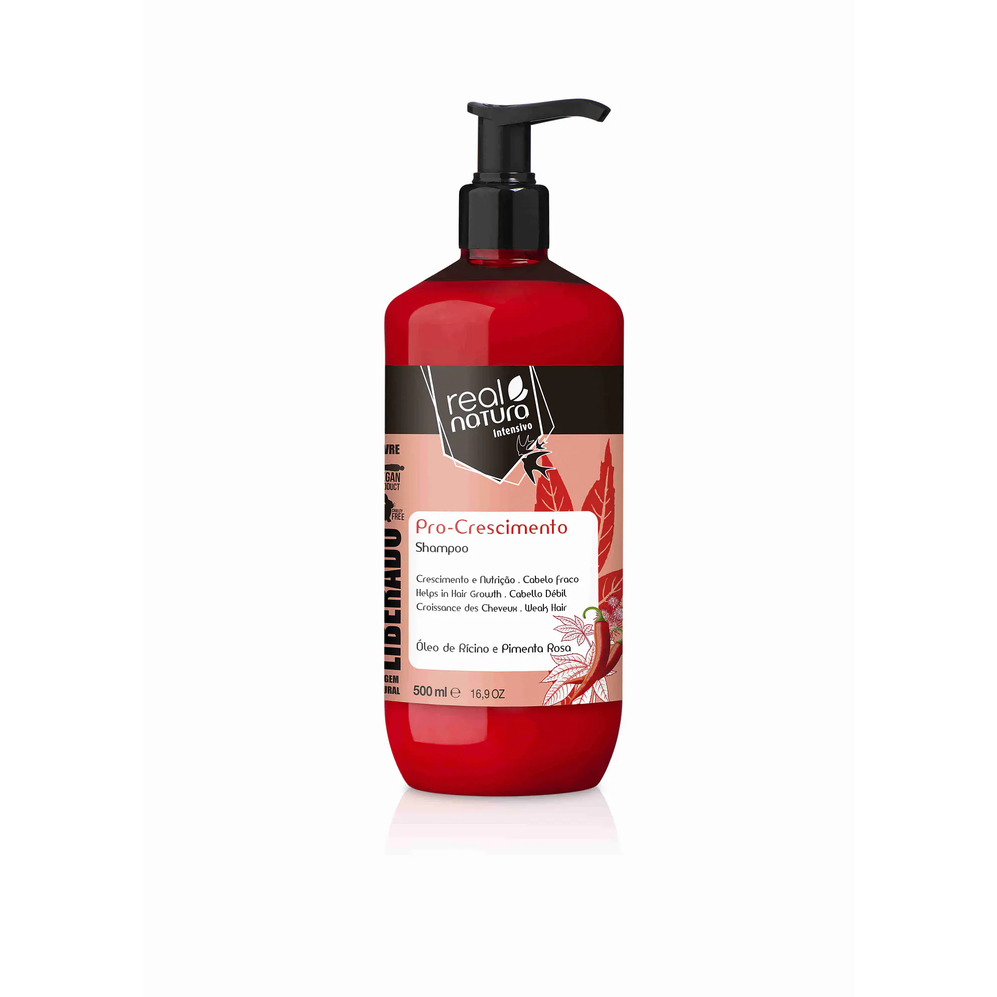 REAL NATURA SHAMPOO PRO-CRESCIMENTO 500ML  1