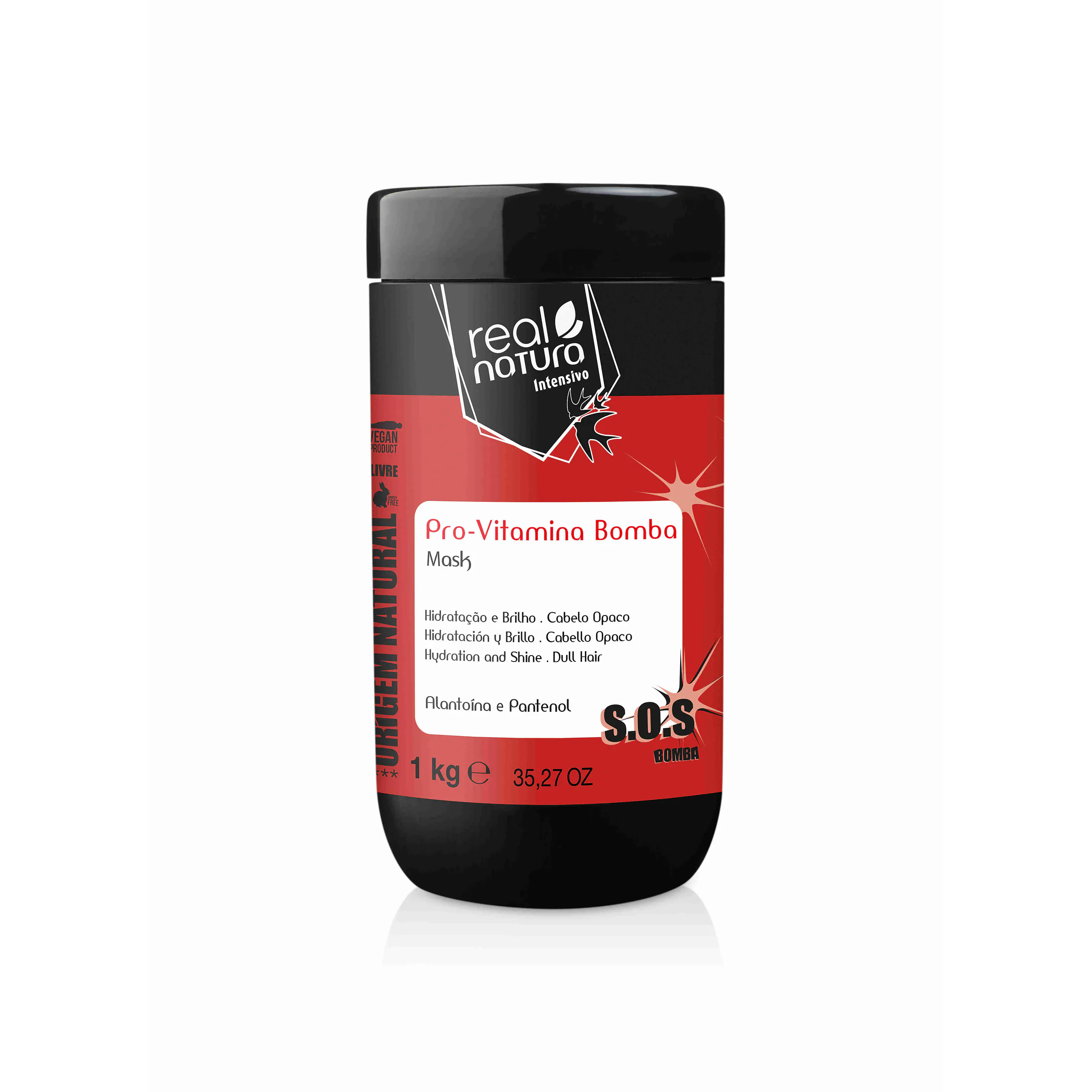 REAL NATURA MÁSCARA PRO-VITAMINA BOMBA 1KG  1
