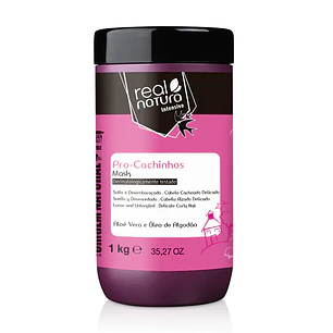 REAL NATURA MÁSCARA PRO-CACHINHOS 1KG 