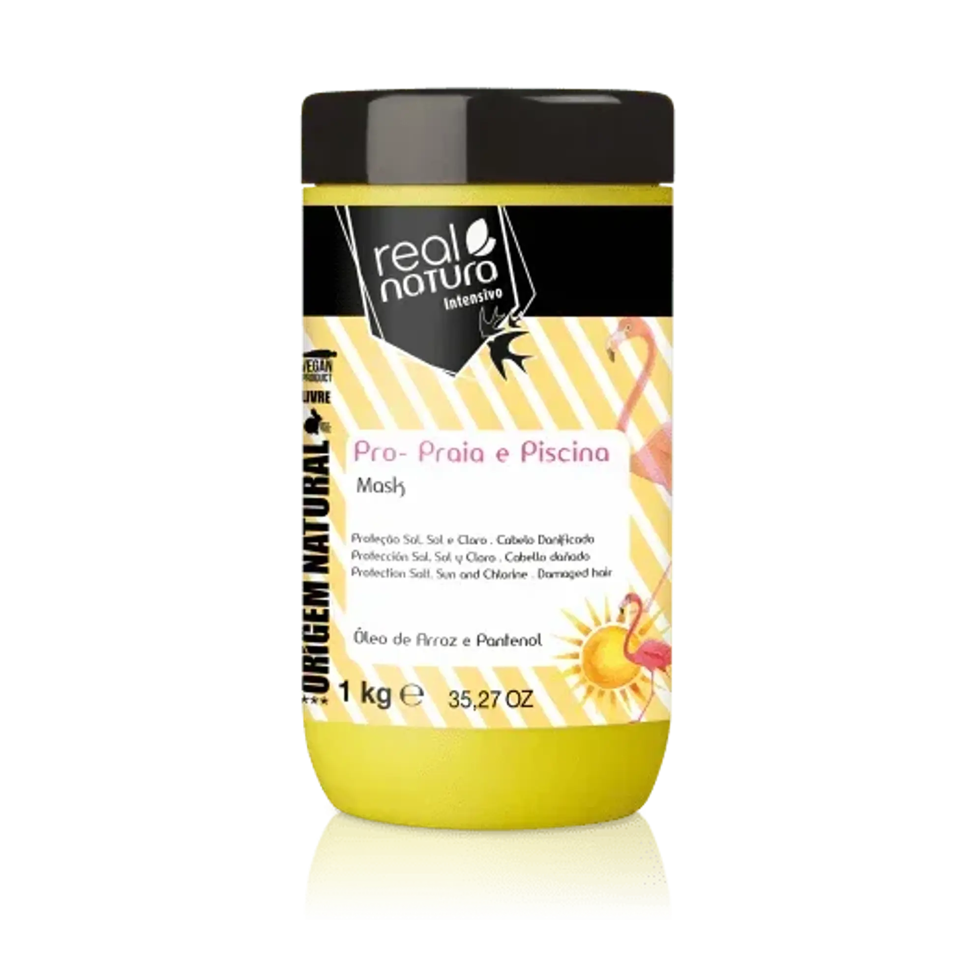 REAL NATURA MÁSCARA PRO-MAR E PISCINA 1KG  1