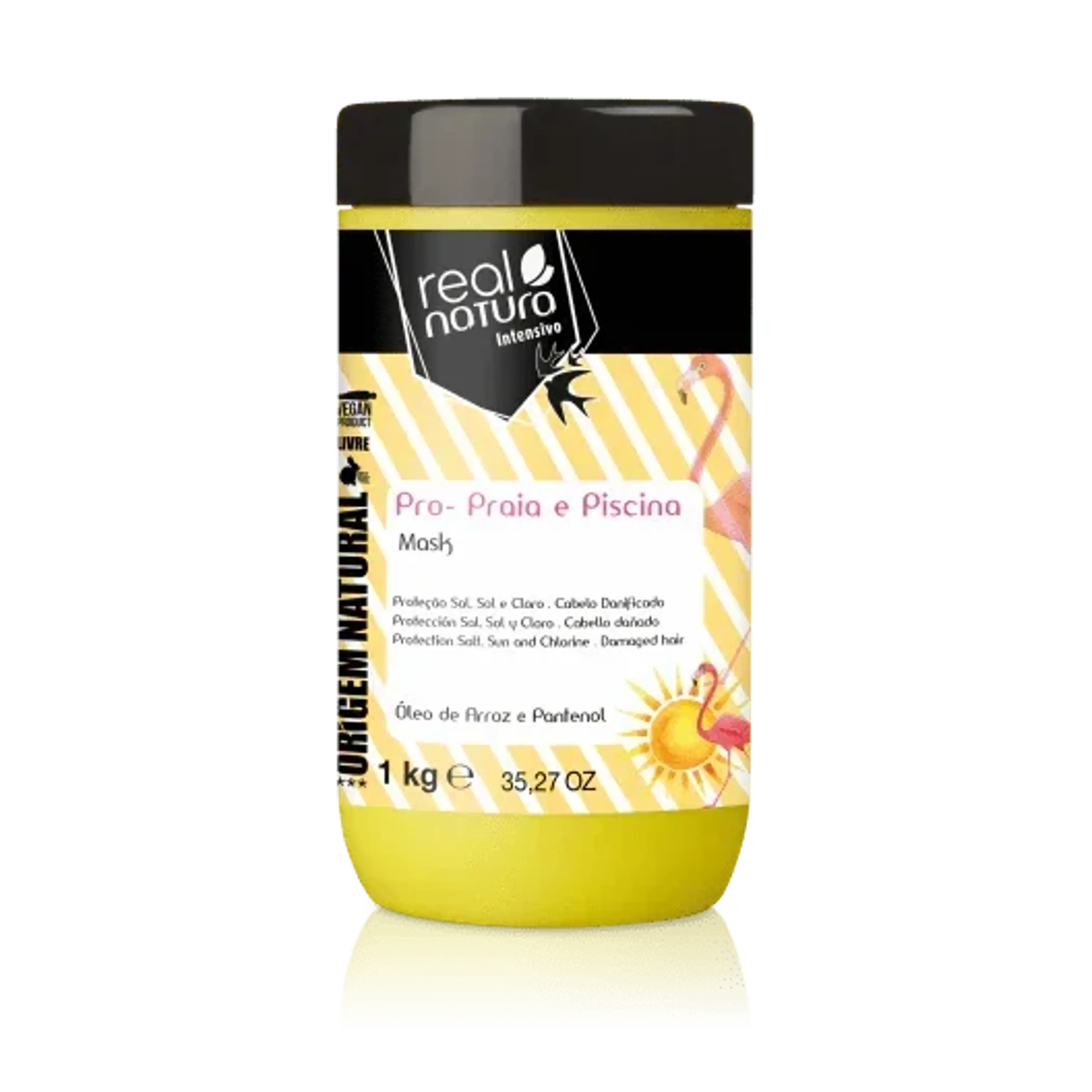 REAL NATURA MÁSCARA PRO-MAR E PISCINA 1KG  1