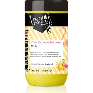 REAL NATURA MÁSCARA PRO-MAR E PISCINA 1KG 
