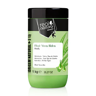 REAL NATURA MÁSCARA ALOÉ VERA HIDRA 1KG 