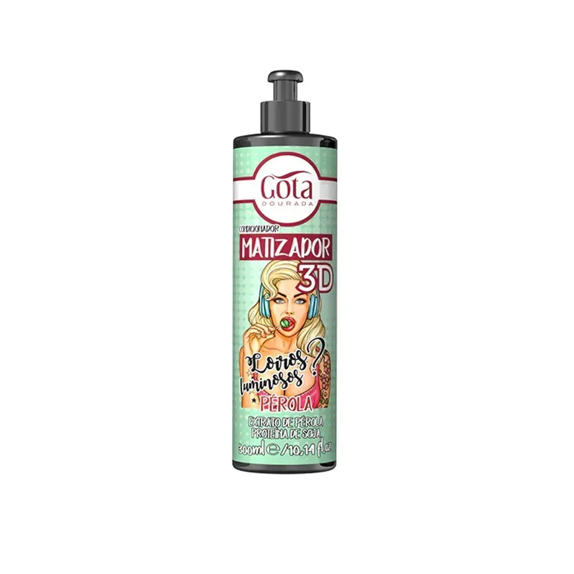 GOTA DOURADA MATIZADOR 3D PÉROLA 300ML 1