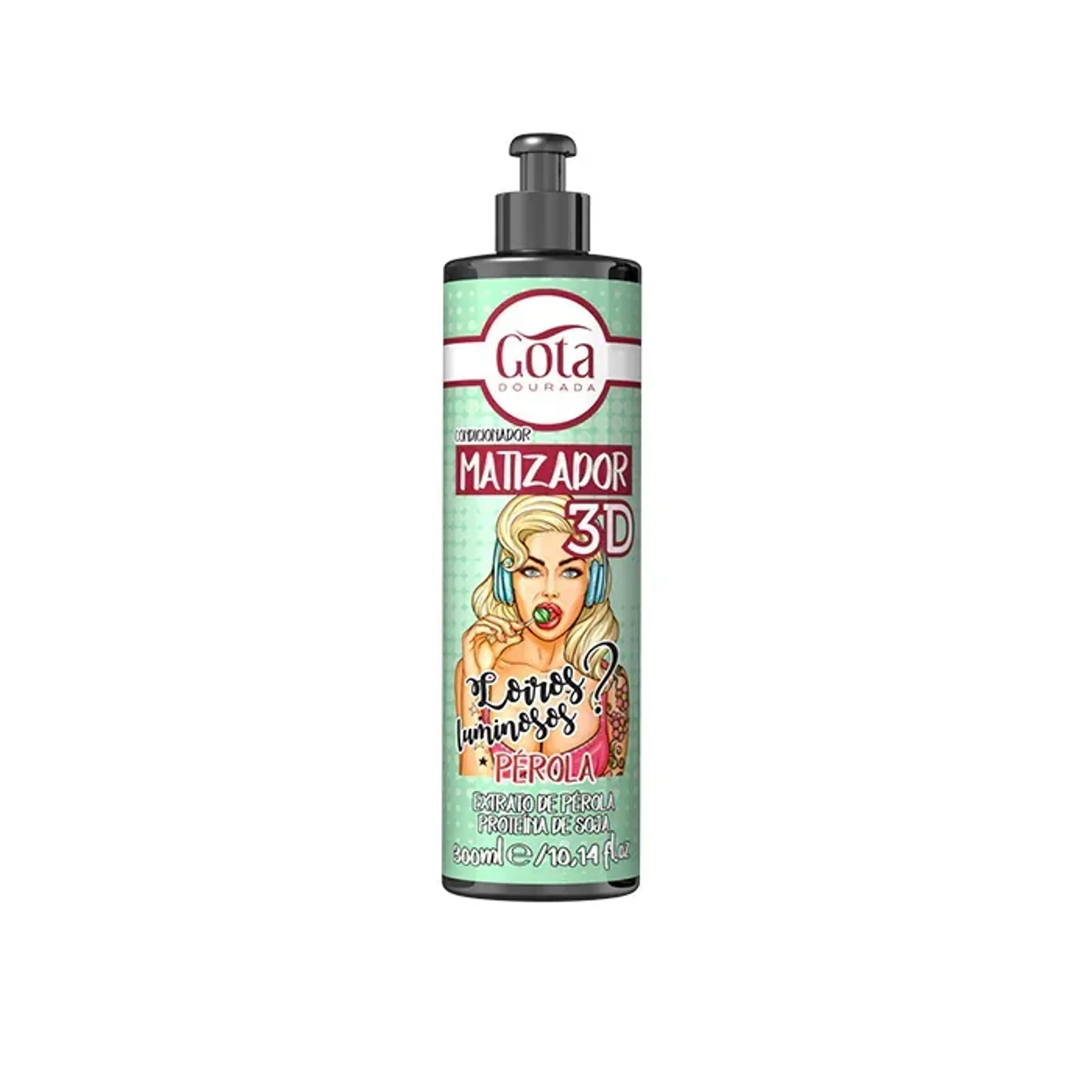 GOTA DOURADA MATIZADOR 3D PÉROLA 300ML 1