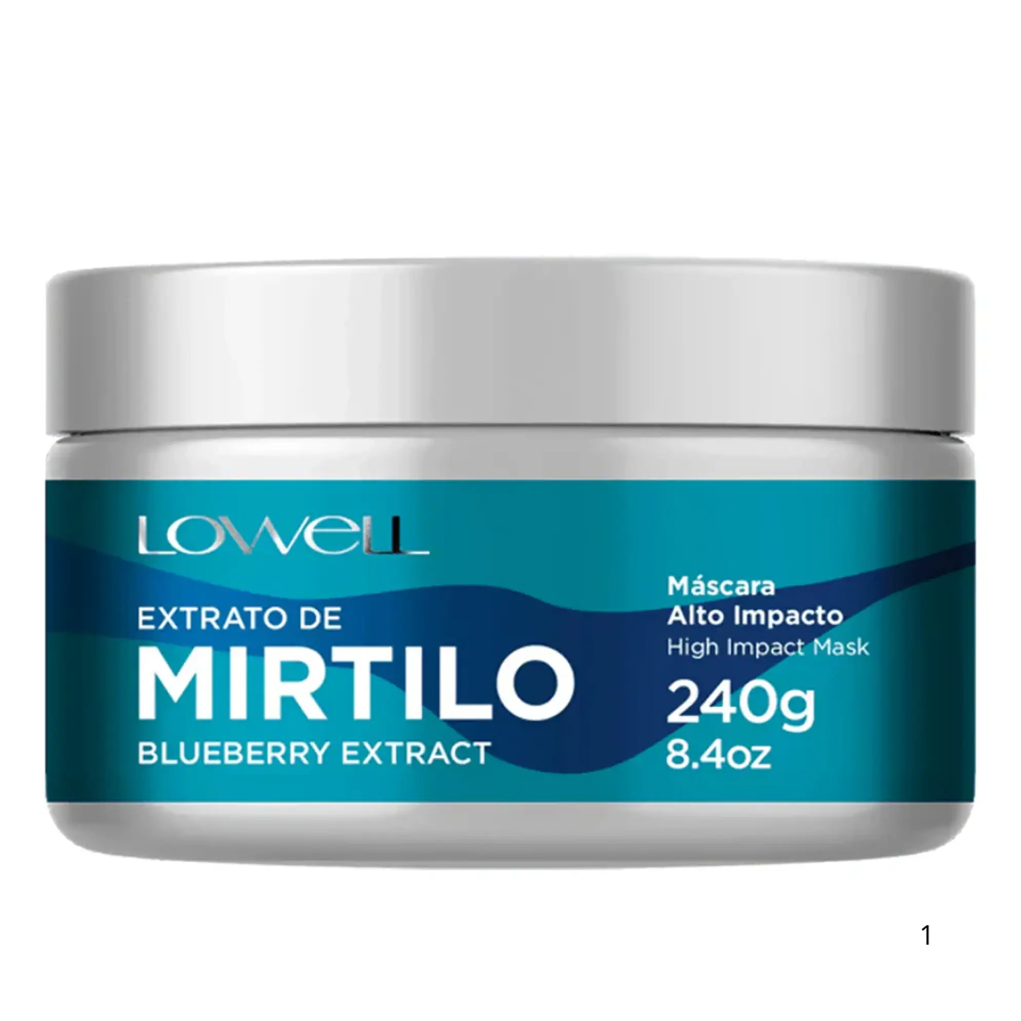 LOWELL MÁSCARA MIRTILO 240G  1