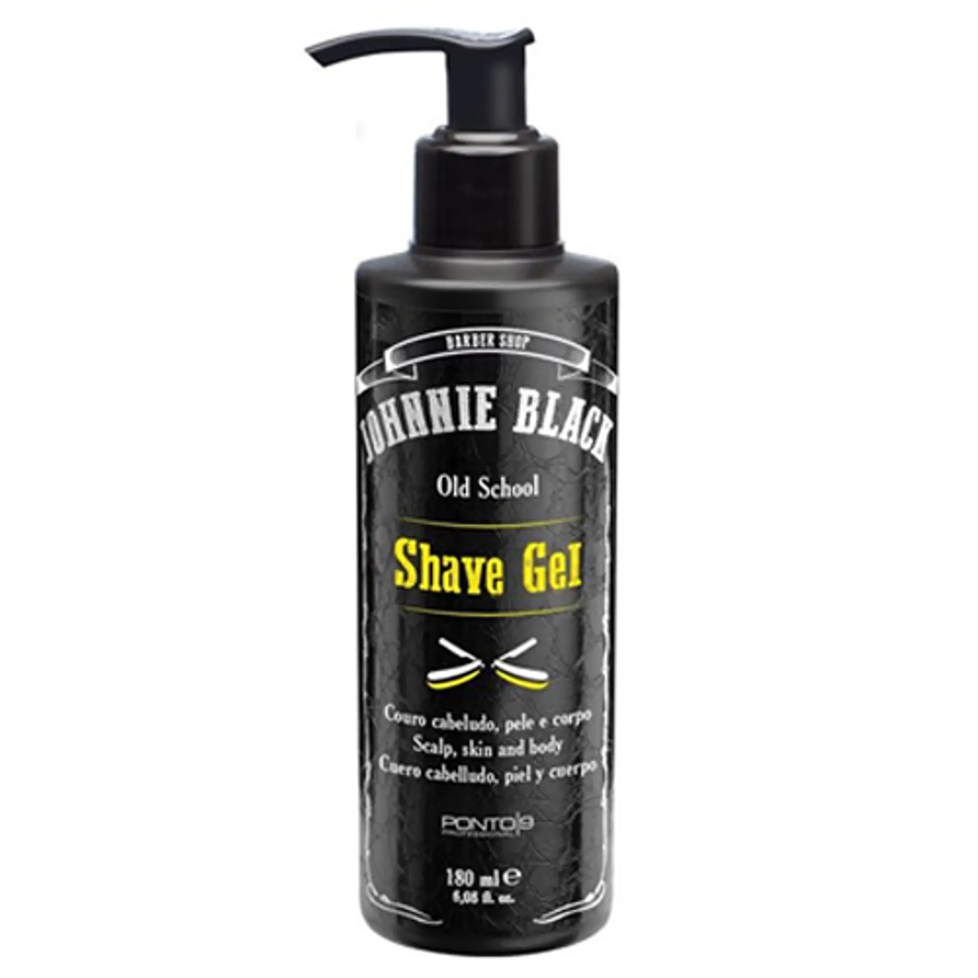 JOHNNIE BLACK GEL DE BARBEAR SHAVE GEL 180ML  1