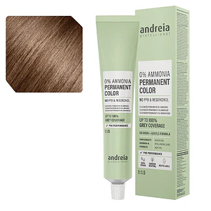 ANDREIA COLORAÇÃO PERMANENTE 0% AMONIACO 6.3 LOURO ESCURO-DOURADO