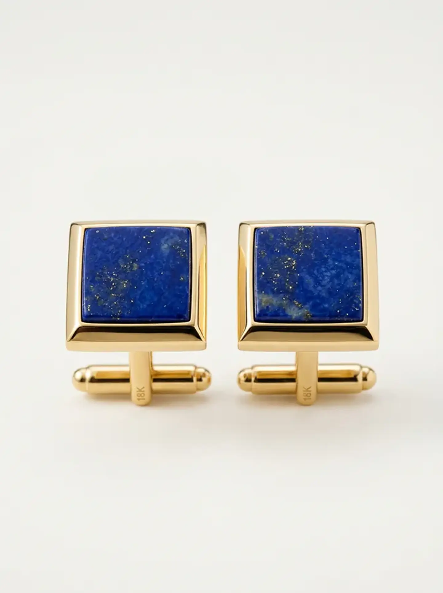 Diplomat Lapis Cufflinks 1