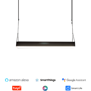 Lámpara lineal inteligente Borelli