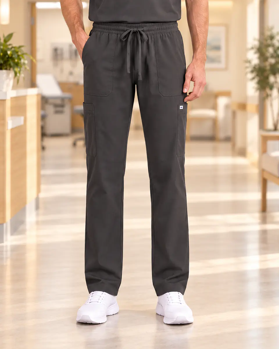 Pantalón clínico hombre bota recta · MP02 — imagen 1