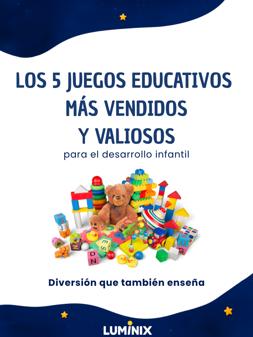 Los 5 juegos educativos más vendidos para el desarrollo infantil