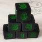 6 Dados negros d6  - Miniatura 3