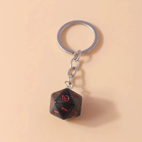 Llavero d20
