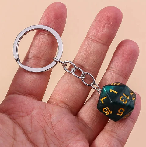 Llavero d20