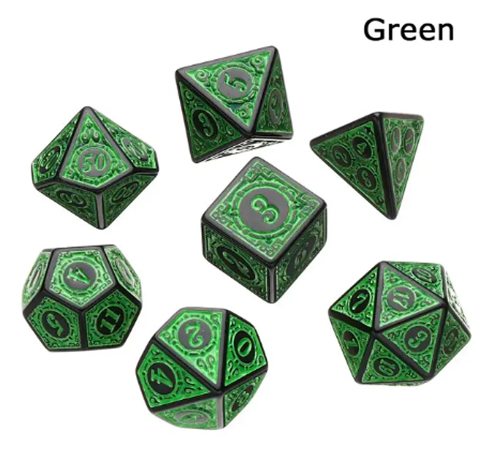 Set de dados para rol (7 unidades) 2