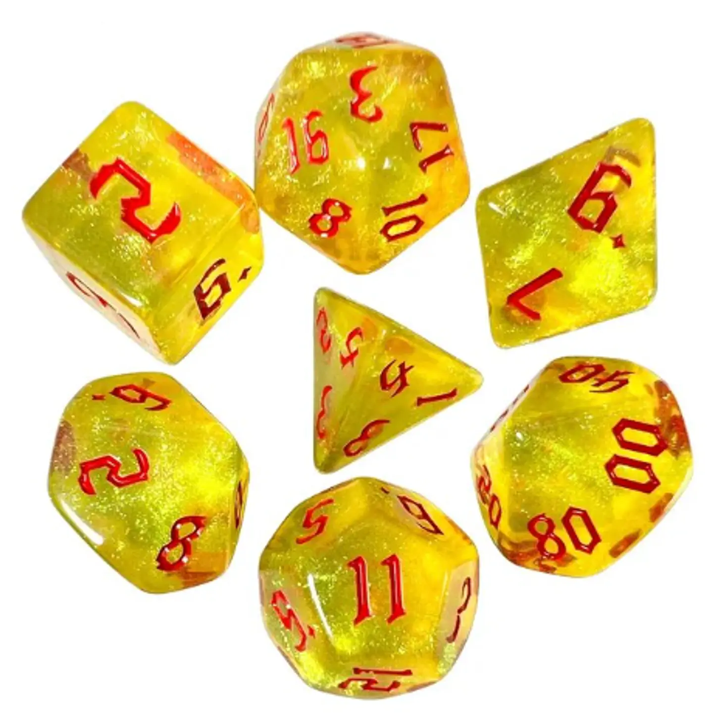 Set de dados para rol (7 unidades) 5