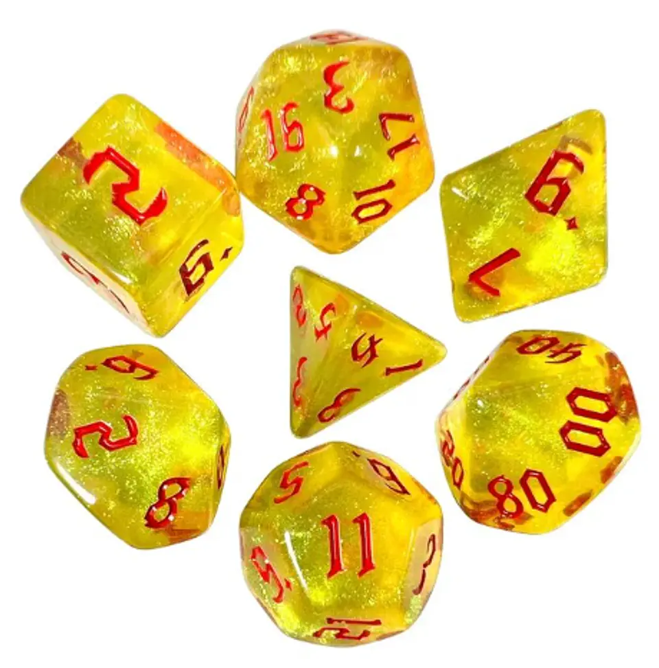 Set de dados para rol (7 unidades) 5