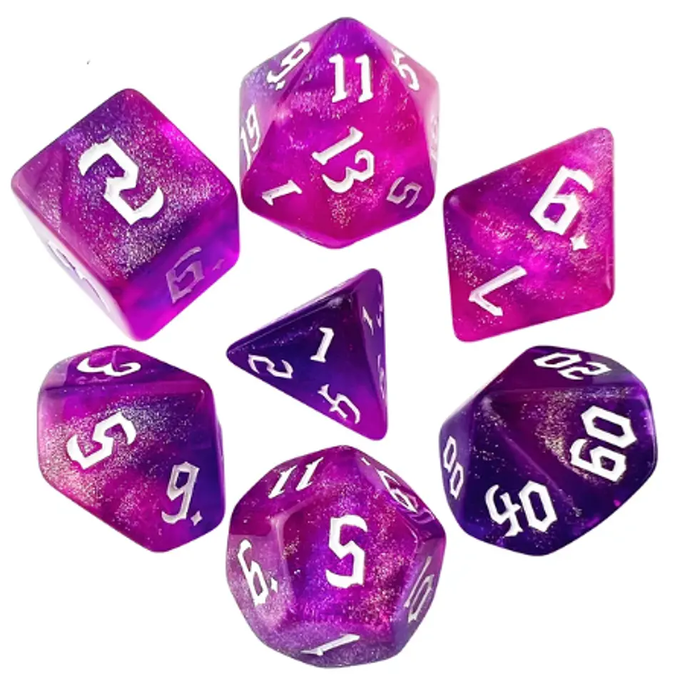 Set de dados para rol (7 unidades) 9