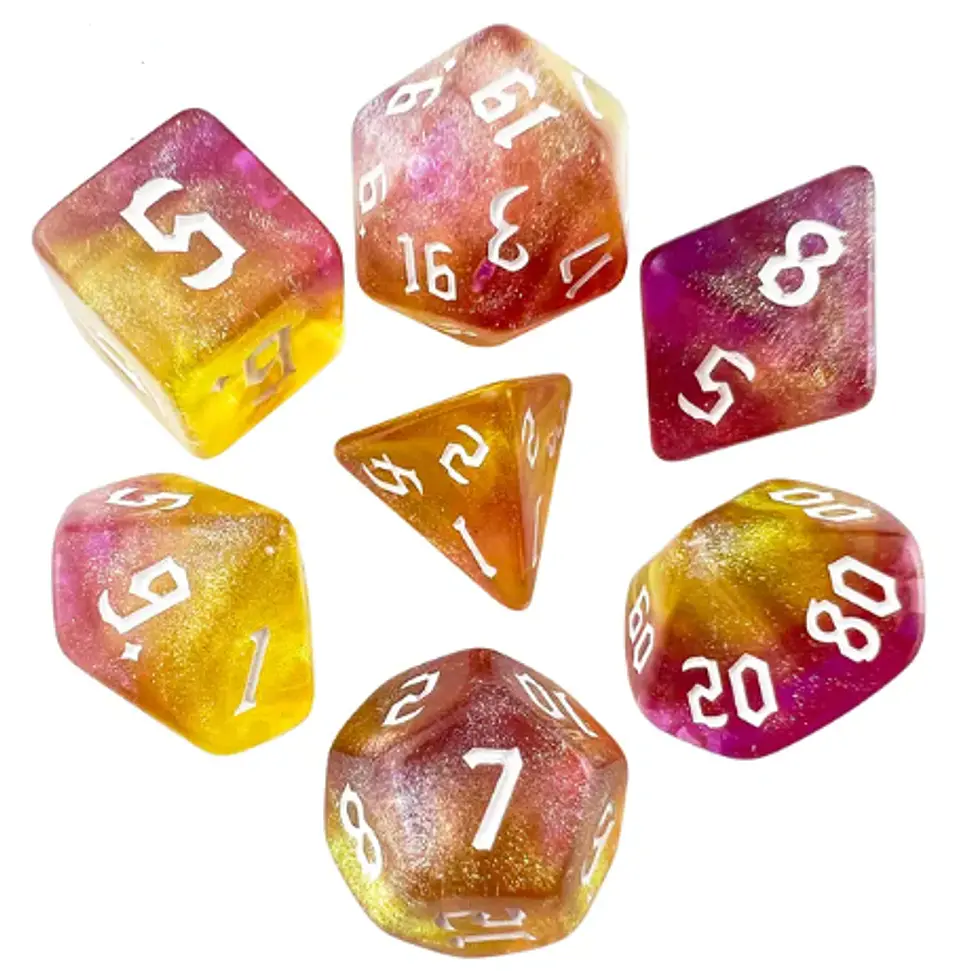Set de dados para rol (7 unidades) 10