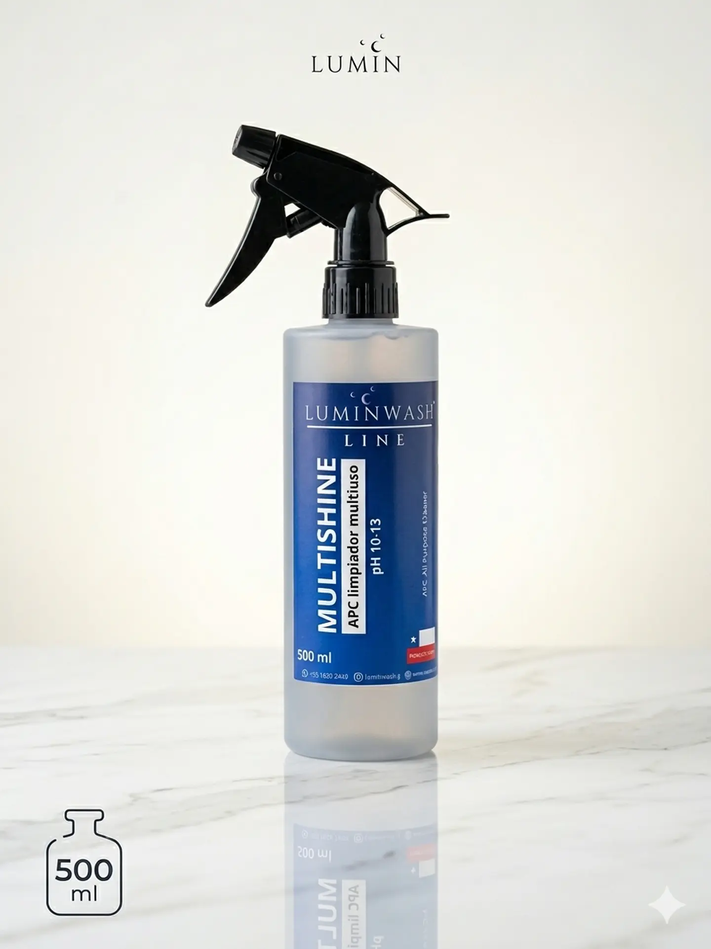 MultiShine - Limpiador Multiuso APC 500ml 1