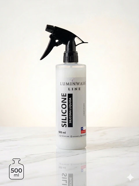 Silicone - Silicona Líquida con Aroma Hidratante y Brillo Instantáneo 500ml