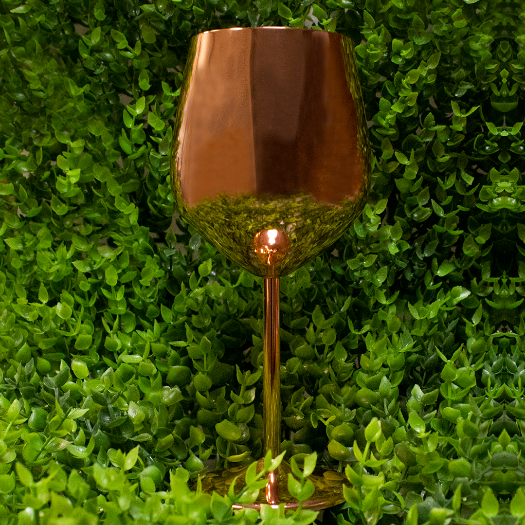 Copa de Acero Inoxidable (Plata/Bronce Rosa) 4