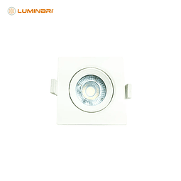 Foco LED Venezia Dimeable Cuadrado 6.5W (Cálido/Frío)