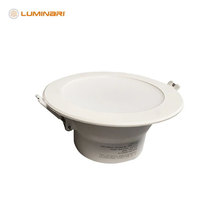 Foco redondo empotrado LED 10W 4