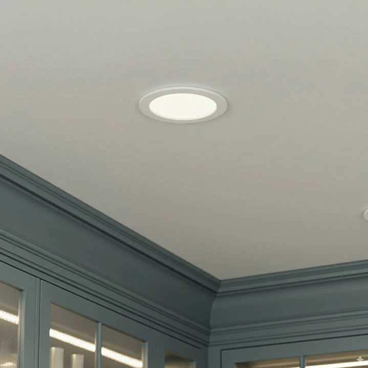 Foco redondo empotrado LED 10W 6