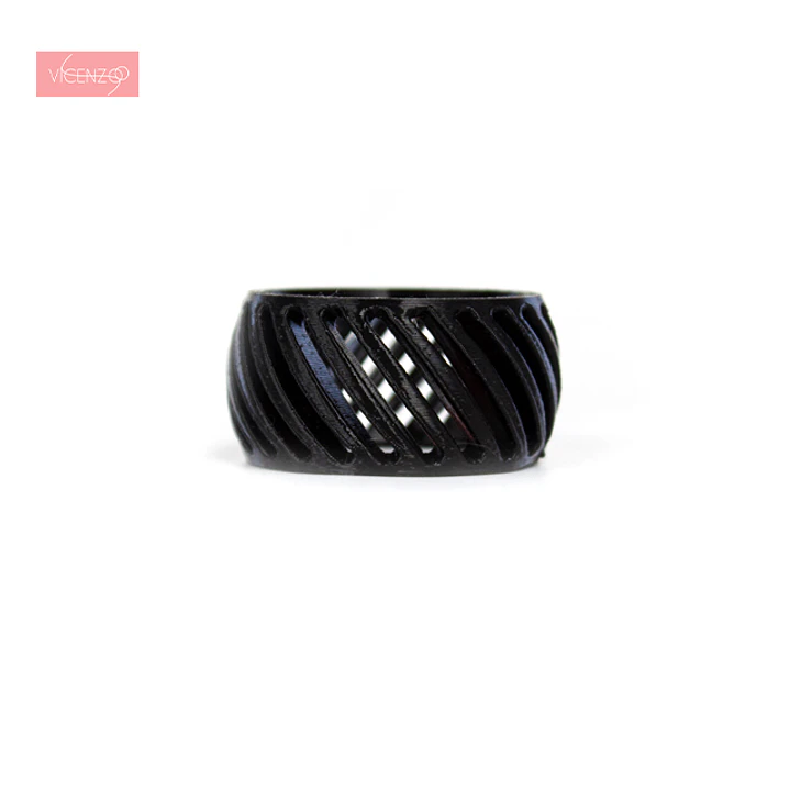 Set de 4 servilleteros circulares tramados 4