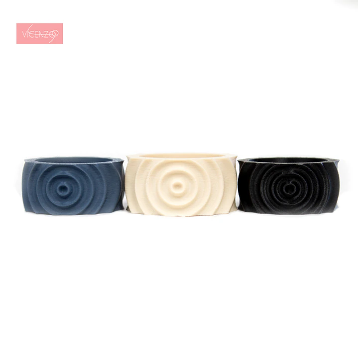 Set de 4 servilleteros orgánico  7