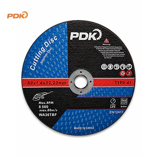 Disco de corte 180x1.6mm PDK (10 Unidades)
