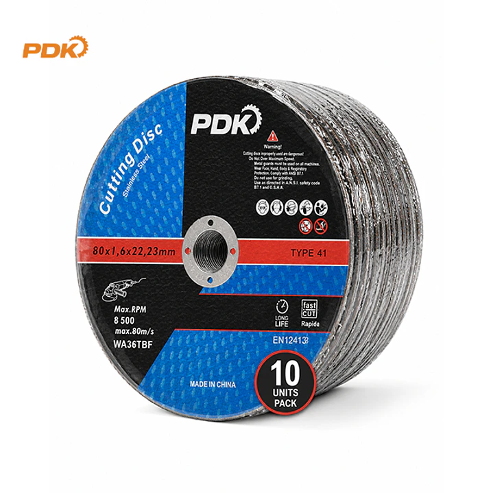 Disco de corte 180x1.6mm PDK (10 Unidades) 2