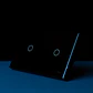 Interruptor inteligente touch 2 botones Negro - Miniatura 4