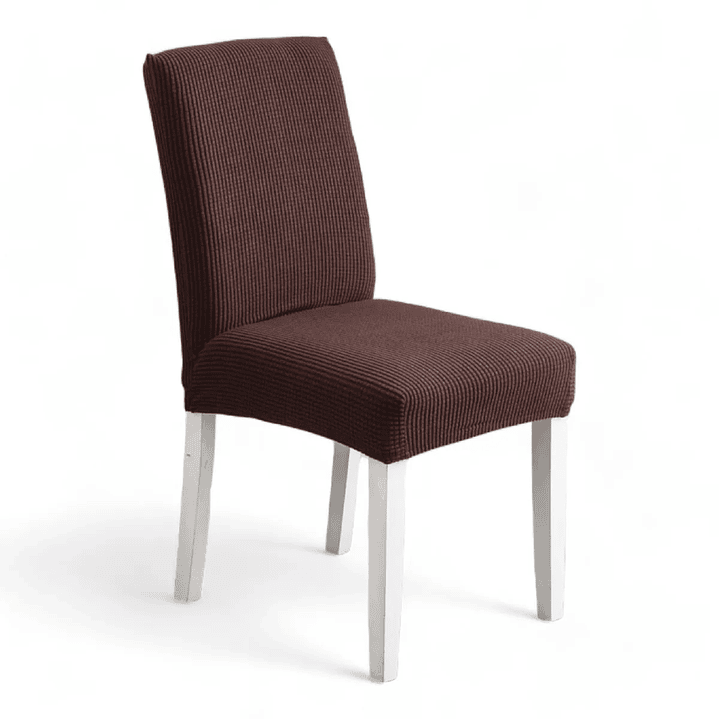 pack 6 fundas de sillas texturizadas tela cuadrille 1