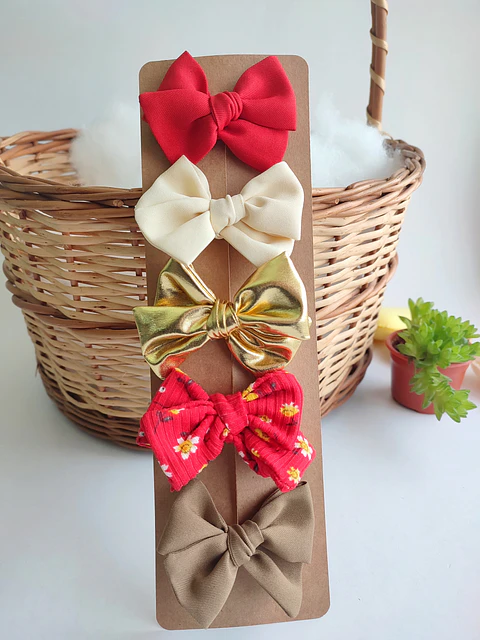 Set "Rojo Otoñal"   
