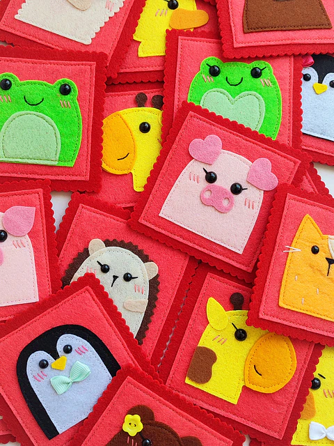 Memorice "Animalitos Enamorados"