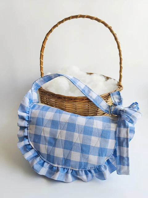 Cartera "Volantina Cielo"